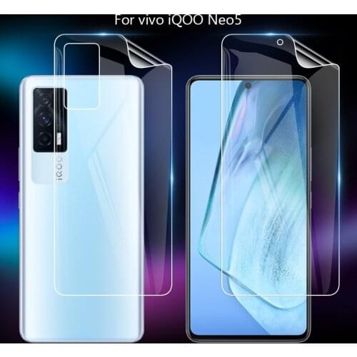 For vivo iQOO Neo5 Neo 5 5G 6.62" Clear TPU / Matte Anti-Fingerprints Hydrogel Full Cover Soft Screen Protector Film (Not Glass)