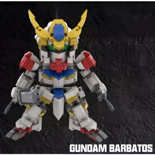2019 Kennie New Arrive Personal diy Gundam Barbatos model Blocks building toys Action Figure for Creative children gifts