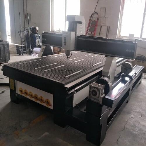 China cheap cnc router 4 axis cnc engraver 3d wood carving machine price 1325 wood cnc milling machine