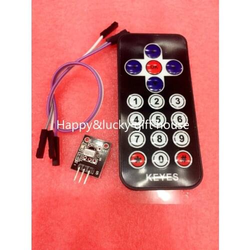 IR Wireless Remote Control Module Kits Infrared wireless remote control kit Black Edition Free shipping hot sale