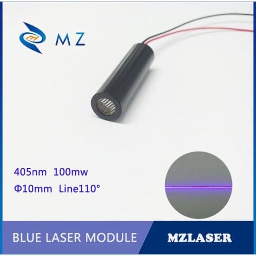 MZLASER 10mm 405nm100mw 110degree Industrial grade laser module