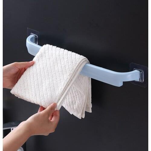 MultifunctiTowel Holder Rack Wall Mounted Towel Flip Flop Hanger Bathroom Storage Cupboard Door Bath Hanger