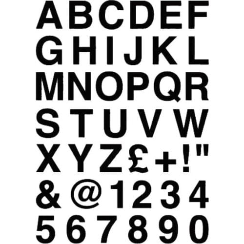 Personalized Custom Classic Letters and Numbers Car Sticker PVC Automobile Body Waterproof FashionDecals Decorate,16cm*23cm