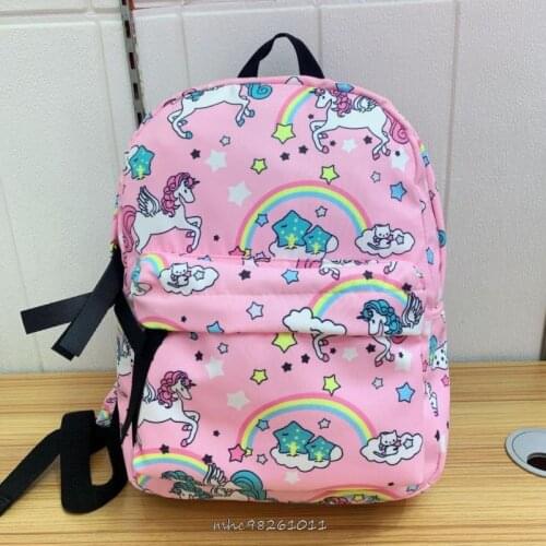 Primary school 3D My Little Baby girl pony Boy Girl Children School bag Teenager Princess Schoolbags Student Backpacks