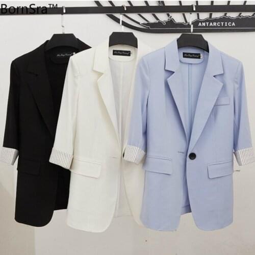 Женские пиджаки Bornsra China At AliExpress