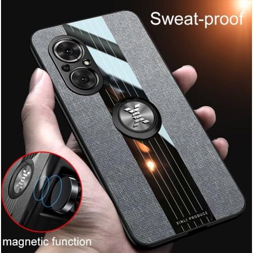 Phone Case for Honor 50SE 50 Pro Play5T Luxury Fabric Back Cover for Huawei P50 P40 Pro Nova 8 8Pro P SMART 2021 Mate 40 30 Pro