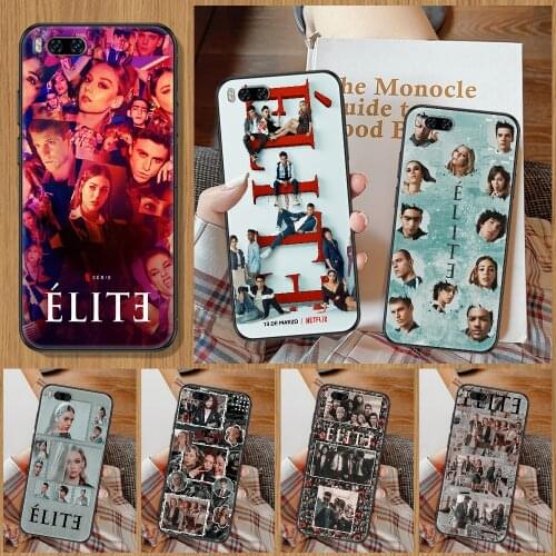 Spanish TV series Elite Phone Case For Xiaomi Mi Note 8 9 10 11 9T 10T A3 Lite Pro Ultra black pretty cover tpu funda painting