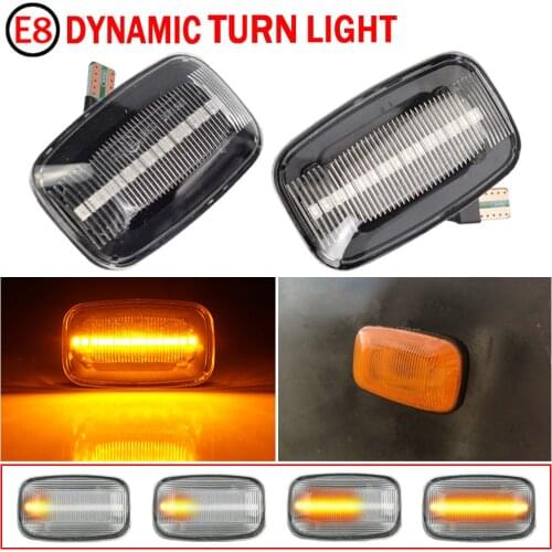 2pcs Signal Lamp Led Side Marker Light Side Indicator 12V Panel Lamp Side Repeater For Toyota Landcruiser 70 80 100 Series