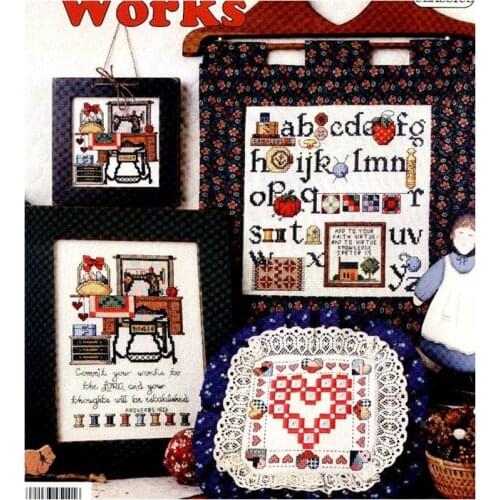 Home Magazine Cross-stitch Kit 11CT Printed Chinese Handmade Embroidery Kit