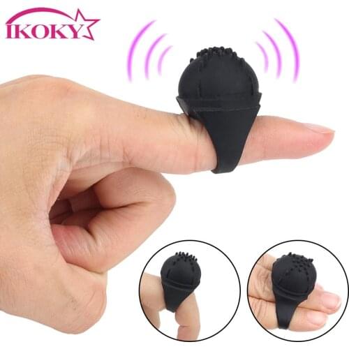 Erotic G Spot Lesbian Sex Toys Clitoris Stimulator for Woman Mini Finger Vibrator Female Masturbation