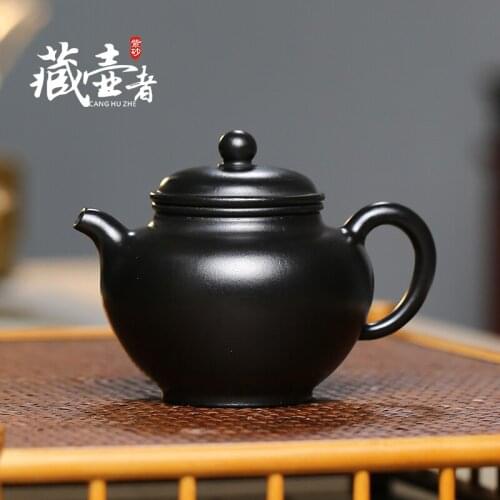 Of yixing are recommended by pure manual kung fu tea set the teapot zhu mud dahongpao reduction burning Duo rhyme pot
