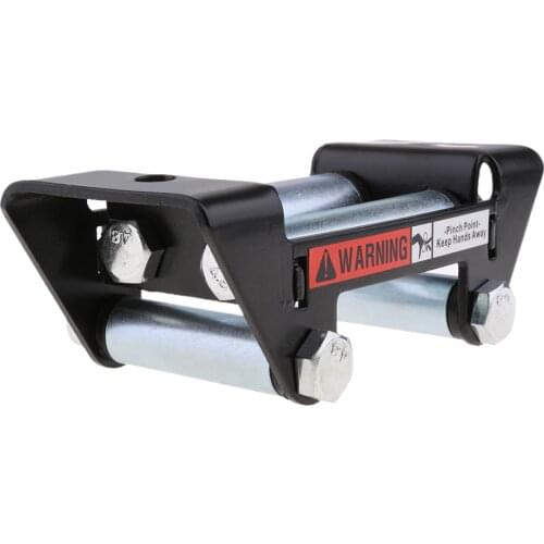 ATV UTV Winch Wire Rope Roller Fairlead Cable Lead Guide for ATV/UTV Winches 3500-lb Wire Fairleads Winch Accessories