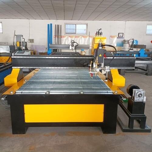 1325 1530 With Rotary Plasma Machine 4x8 Feet Metal CNC Cutting Machine