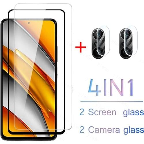 Pocophone Poco F3 Poco-X3 NFC Pro Glass Protective Film Pocco M3 X 3 Screen Protector for Xiaomi Poco X3 Pocox3 3 Poco X3 Pro