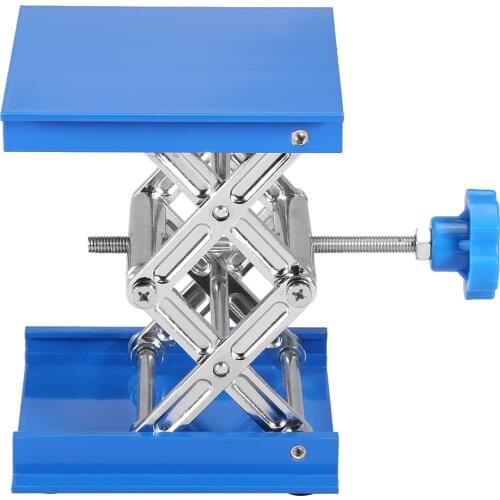 100x100mm Aluminium Oxide Lab-Lift Lifting Platforms Stand Lab Rack Lab Stand Table Rack Lab-Lift Lifter For Science Experiment