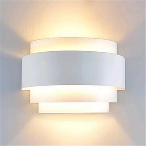 Modern Wall Lamp LED White Wall Sconce Ambient Light Flush Mount wall Lights Lustres bathroom fixtures home lighting