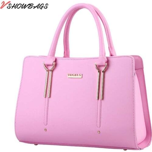 Handbags For Female PU Leather Luxury Handbags Women Bags Stylish Fashion Handbag Messenger High Quality 2020 China Popular Bags