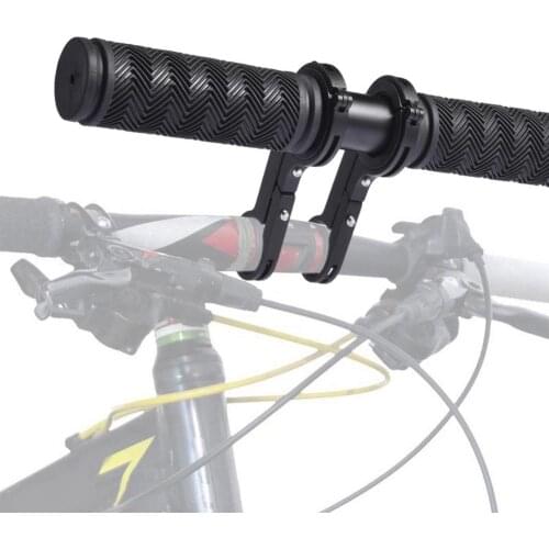 28cm Bicycle Handlebar Extended Bracket Bike Headlight Mount Bar Computer Holder Lamp Support Rack Alloy Fiber Stand
