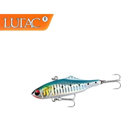 Fishing Lutac VIB Vibration Swimbait 80mm 38g Sinking Wobblers Pesca Lure Artificial Tackle