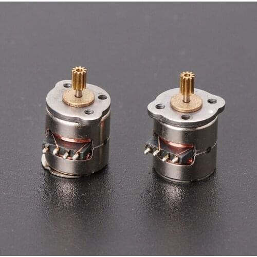 10Pcs 3V 2 Phase 4 Wire Dia.8mm Stepper Motor Micro For Digital Products Camera