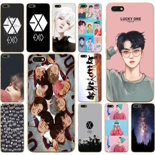 132DD Kpop exo Lucky one Soft Silicone Cover Case for Huawei honor 9 10 Lite 7A 5.45 7a pro 7c 5.7 inch 7x 8x case
