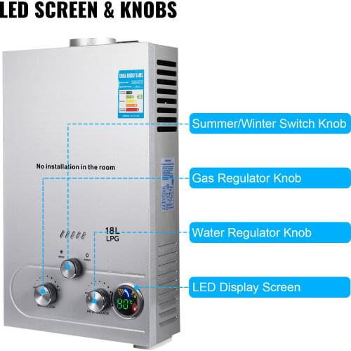 10L LPG gas hot water heater inse gas water heater LPG design gas water heater butane gas water heater junkers gas water heater