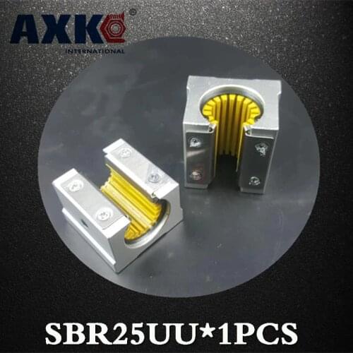 2021 Sale Linear Rail Sbr25 Sbr25uu Sbr25uu-s Linear Bearing Pillow Block 25mm Open Slide Cnc Router Parts Engineering Plastics