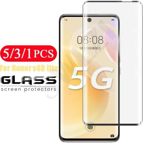 5/3/1Pcs 9D for Honor view 40 30 20 pro plus v40 lite 5G 30i 30S 20i 20S note 10 10i phone screen protector tempered glass film