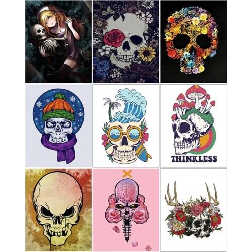 Diamond Painting Skull Helper 5D DIY Diamond Painting Kit Mosaic Personalized Decoration painting embroidery diamond mosaic gift