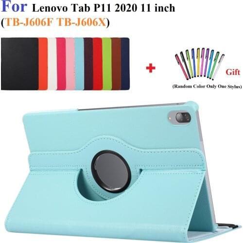 Case for New Lenovo Tab P11/P11 Pro 360 Degree Rotating Stand Full Protective Cover for Lenovo Tab 11'' 11.5'' 2020 Tablet Case
