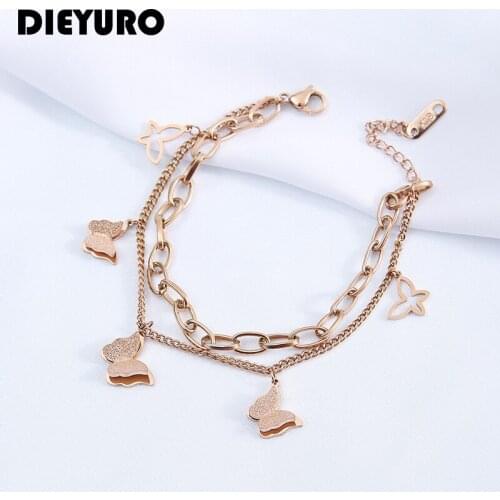 Браслеты-цепочки DIEYURO China At AliExpress