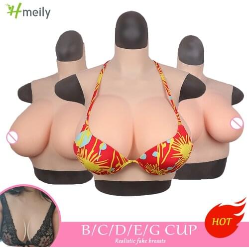 Artificial Silicone Huge Breast Forms Realistic Fake Boobs Chest Enhancer Tits Crossdresser Drag Queen Shemale Sissy Transgender