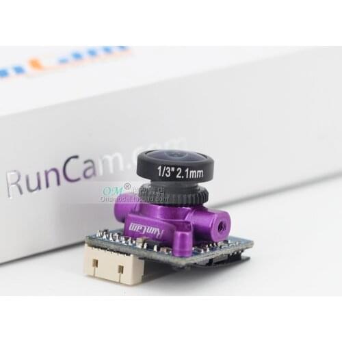 RunCam Micro Sparrow 2 FPV Camera Super WDR CMOS Sensor PAL 5-36V Lens 2.1mm 4:3 for FPV Quadcopter drone camera
