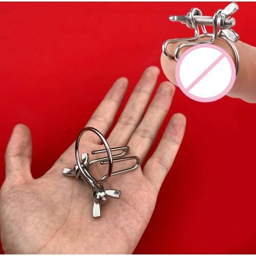 Metal Penis Plug Steel Urethral Dilators Sex Toys for Men Male Adjustable Chastity BDSM Glans Expansion Stimulation Masturbate