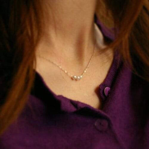 New Fashion Vintage Imitation Pearl Beads Statement Necklace For Women Pingentes Bijuterias Indian Jewelry