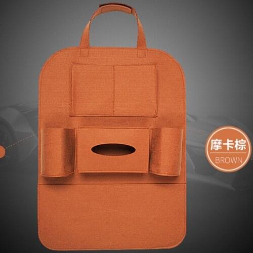 Car Seat Back Organizer Storage Bag for Porsche Cayenne Macan Macan S Panamera Cayman Carrera Porsche911 918 Boxster