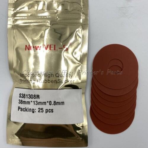 Printing Rubber Sucker Size of 38*13*0.8&32*13*0.8 Printing Machine Spare Parts