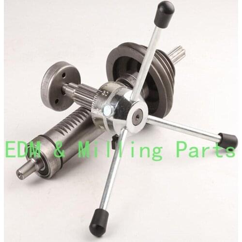CNC Bench Drill Spindle Assembly Spring Spindle Sleeve Drive Shaft Gear Shaft Pulley Bearing For 16mm Drilling Machine