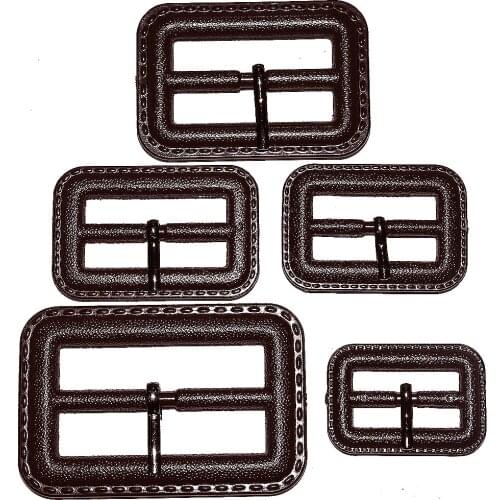 2PCs/Lot New Imitation Leather Adjustable Resin Belt Buckle Buttons Sewing For Women Dress Luggage Decoration Garment Handmade