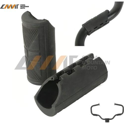 1-1/4" Engine Guard Rubber Pegs case for Yamaha Dragstar V-star Harley Softail custom
