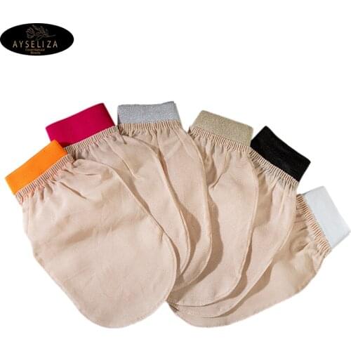 Silk Exfoliating Glove By Ayseliza Remove Dead Cells Scrubbing Body Exfolitor Mitt Eliminate Fake Tanning Acnes Whiteheads Dirts