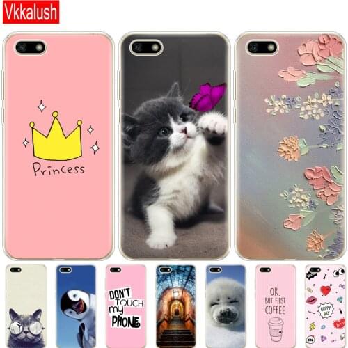 Mobile Silicon Phone Bag For Huawei Honor 7S 5.45" Case Cover Soft TPU Various Coque Honor 7S 7 S Phone Case For Honor7S Shell