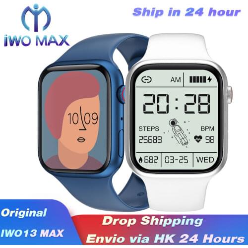 IWO13 T500+ Plus Smart Watch 44mm Split Screen Password Lock Custom Dial Phone Call FullTouch Fitness Tracker fashion Smart Watc