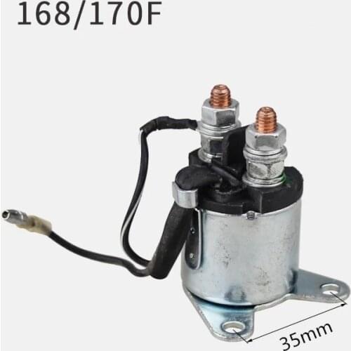 Solenoid Starter Relay For Honda GX160 5.5HP GX200 6.5HP Chinese 168F 170F 163CC 196CC 2KW-3KW Generator Engine
