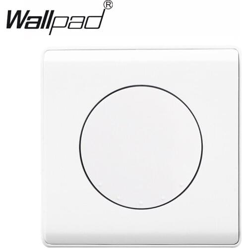 1 Gang Intermediate Light Switch Wallpad Push Button Switch 1 Gang 3 Way Cross Switch PC White interruptores