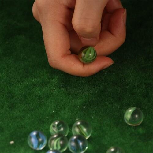 10/20Pcs 14mm Colorful Glass Childrens game Marbles Parent- Child Activity Toys Vase Filler Fish Tank Home Decor Accessories