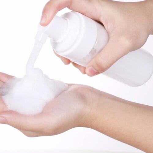100ml/150ml/200ml Foaming Soap Pump Shampoo Dispenser Lotion Foam Bottle Container Portable
