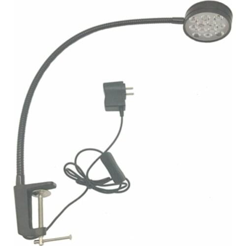 12W LED GOOSENECK CLAMP ON LAMP