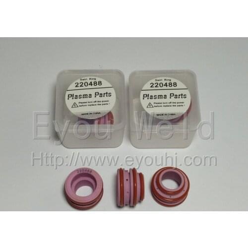 5pcs Swirl Ring 220488(130A 200A) for Plasma Cutter 130 Plasma Cutting Machine