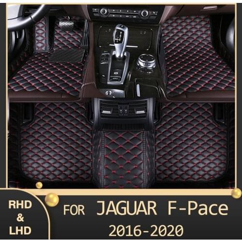 MIDOON Car floor mats for Jaguar F-PACE 2016 2017 2018 2019 2020 Custom auto foot Pads